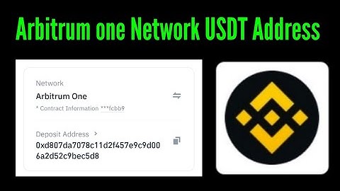 How to copy Arbitrum One network USDT deposit address / Binance arbitrum one usdt address