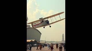First Wings of Delivery! ✈️✉️ Witness the historic first airmail flight.#postal #plane