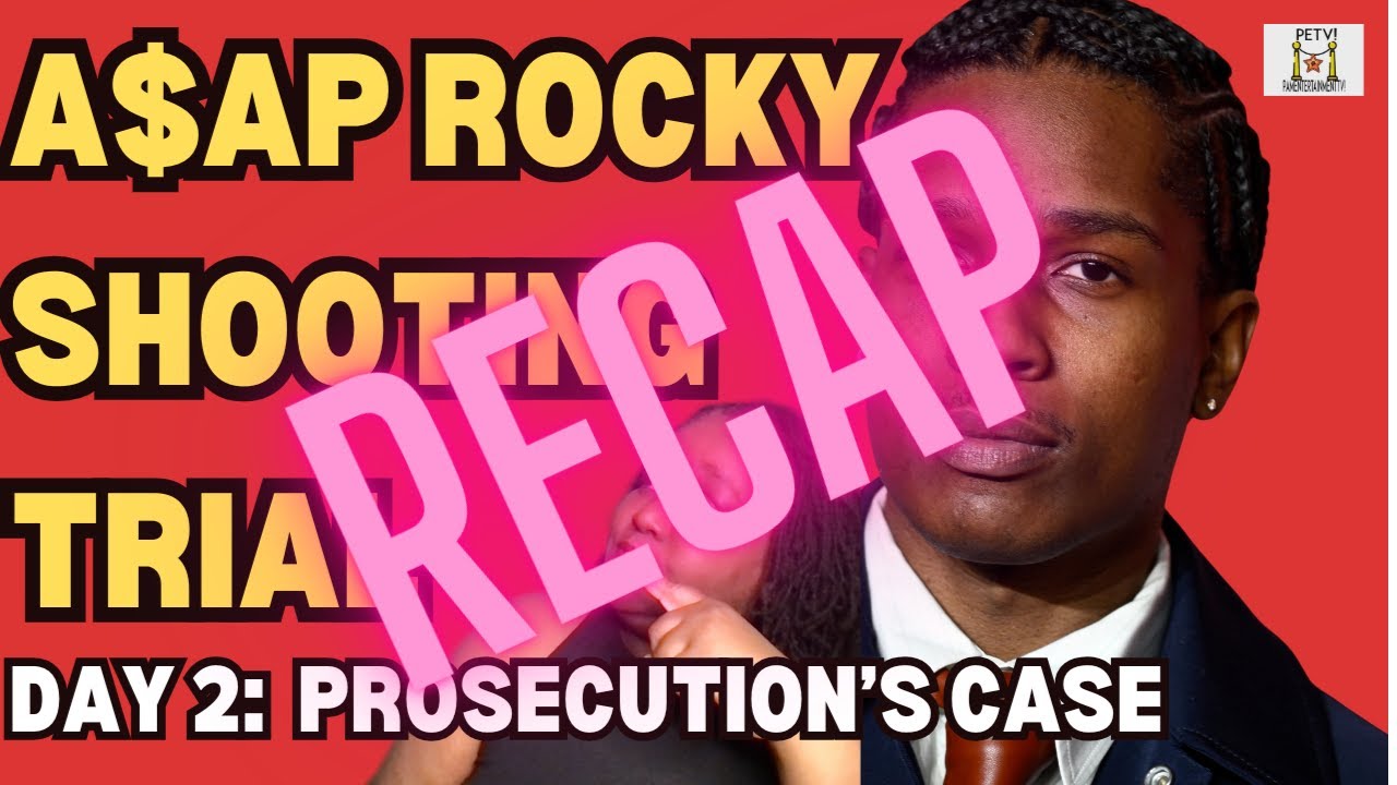 A$AP ROCKY SHOOTING TRIAL DAY 2 RECAP - YouTube