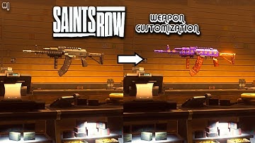 Saints Row 2022 - Weapon Customization | K-8 Krukov AR - Custom Skin