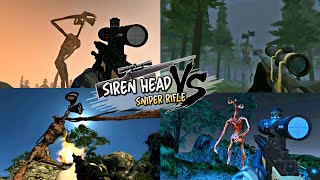 Siren Head vs Sniper Rifle - Compilation screenshot 2