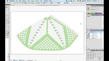 Coloring exported stitch maps in Illustrator