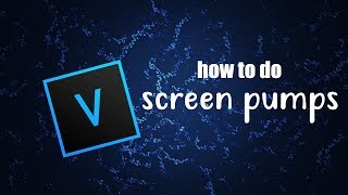 Vegas Pro | How to screen pump | Default Plugins #1