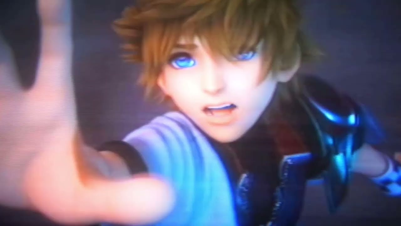 KINGDOM HEARTS 3 Opening Cutscene (CRT TV GLITCH EDIT) YouTube