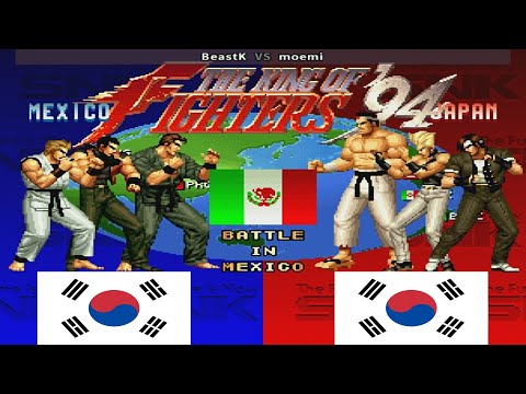 KOF 94 - BeastK vs moemi