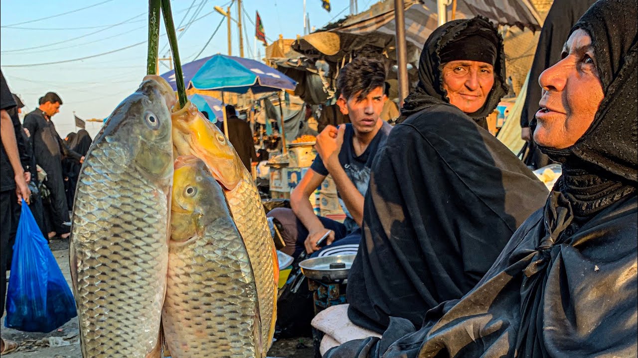 بطة مشوية😍 وخبز طين 😳!