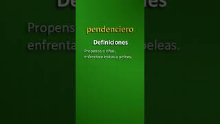 Pendenciero
