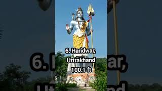 Top 10 tallest Lord Shiva statues in India #shorts #youtubeshorts screenshot 1