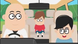 Jalan jalan ke Taman Safari bag  1 ¦ Belajar nama hewan bahasa Inggris ¦ Eza dan Adi