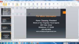 Lab 3: Animation and Transitions in Presentations