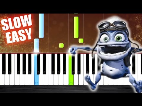 Crazy Frog - Axel F - SLOW EASY Piano Tutorial by PlutaX ...