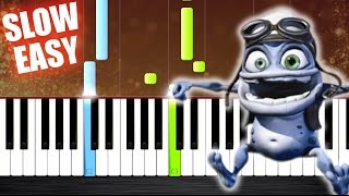 Crazy Frog - Axel F -  SLOW EASY Piano Tutorial by PlutaX