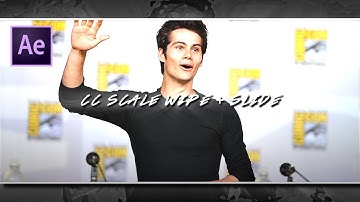 cc scale wipe + slide transition / After Effects tutorial