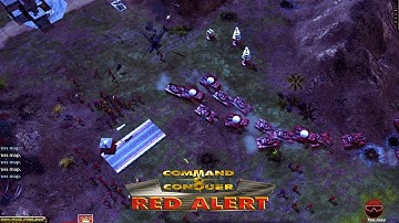 Red Alert Remake Mod | Red Alert 3 Mod , Vs Brutal Ai Gameplay , 2020