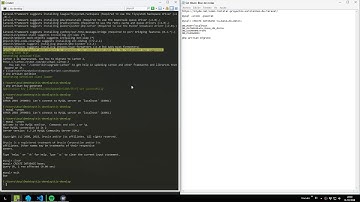 Migrando la base de datos de un proyecto en laravel