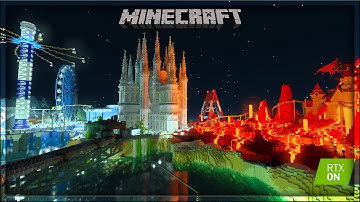 Minecraft: RAY TRACING IN ACTION | On & Off Comparison (How to get RTX on Bedrock Edition)