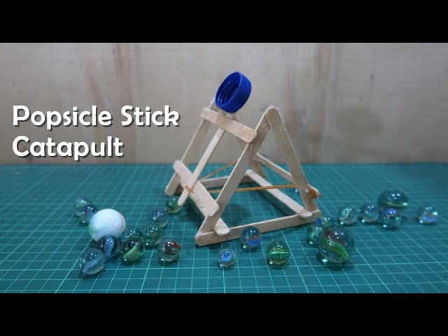 Accurate Catapult With Popsicle Sticks 