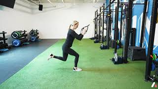 TRX Assisted Skater Squat