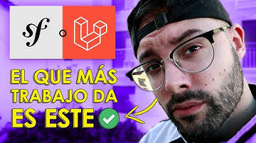 🤔 ¿Que framework PHP es el más buscado por las empresas de desarrollo web? ¿Laravel 📙 o Symfony 📓?