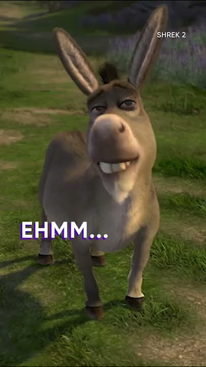 Meme do burro shrek