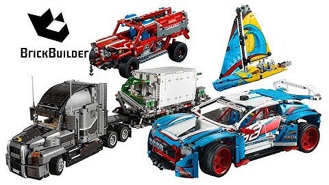 Lego Lego Technic All Winter Sets 2018 - Lego Speed build for Collectors