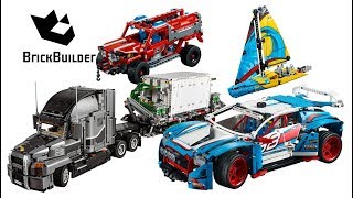 Lego Lego Technic All Winter Sets 2018 - Lego Speed build