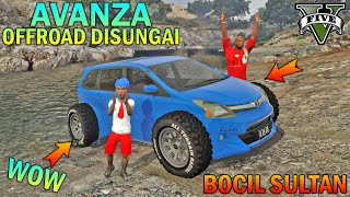 BOCAH SD MODIF AVANZA OFFROAD DISUNGAI - GTA 5 SULTAN BOCIL