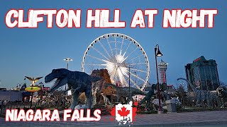 Clifton Hill Night Walk - Niagara Falls, Canada