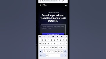 Build a Stunning Website in Minutes Using AI No Coding Needed! #freeaitools #chatgpt  #smartphone