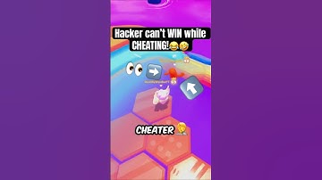 Hacker can’t WIN while CHEATING! 😂🤣 #FallGuys #EpicFails #PS5 #Shorts
