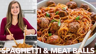 How To Make Spaghetti and Meatballs Recipe | Homemade Marinara Sauce screenshot 5