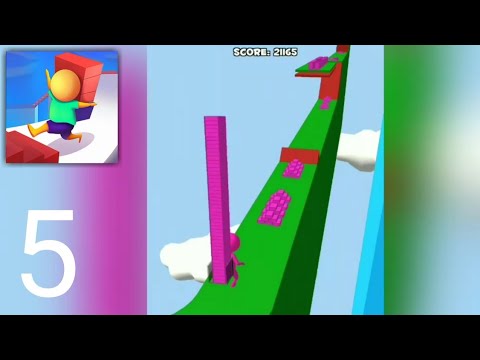 Stair Run - Gameplay Walkthrough Part 5 (Level 85 - 99)