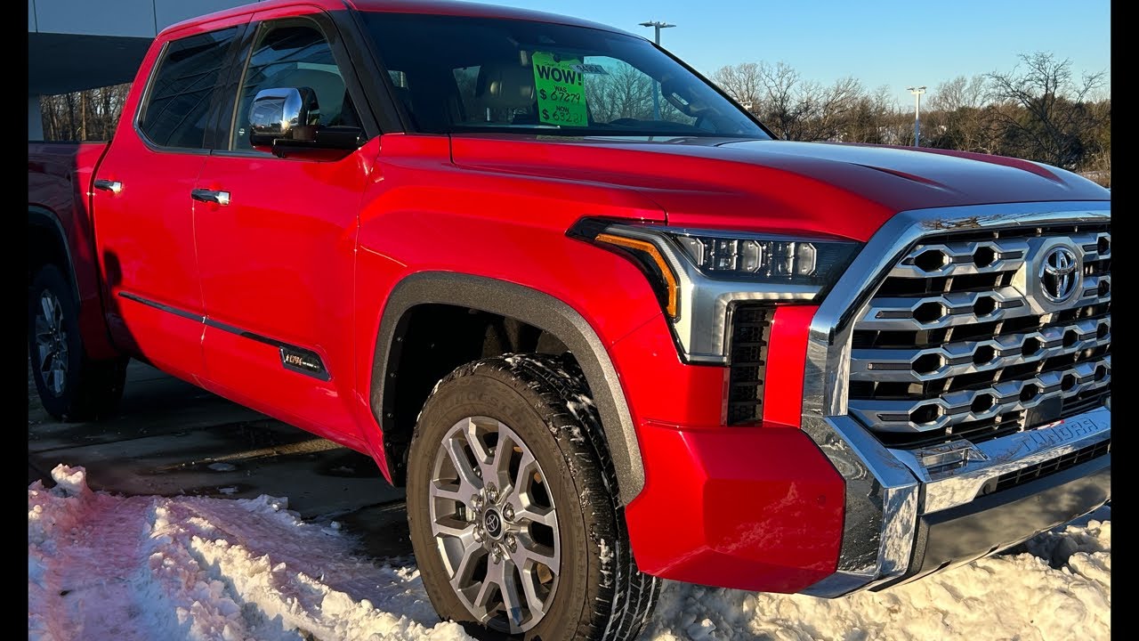Wow! What A BEAUTIFUL 2024 Toyota Tundra! - YouTube