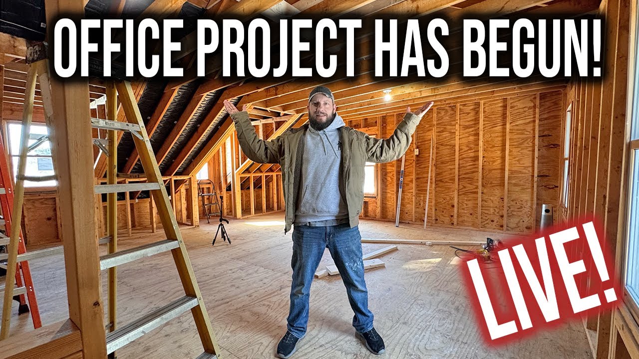 The Office Project Has Begun!  Let’s Talk About it LIVE!
