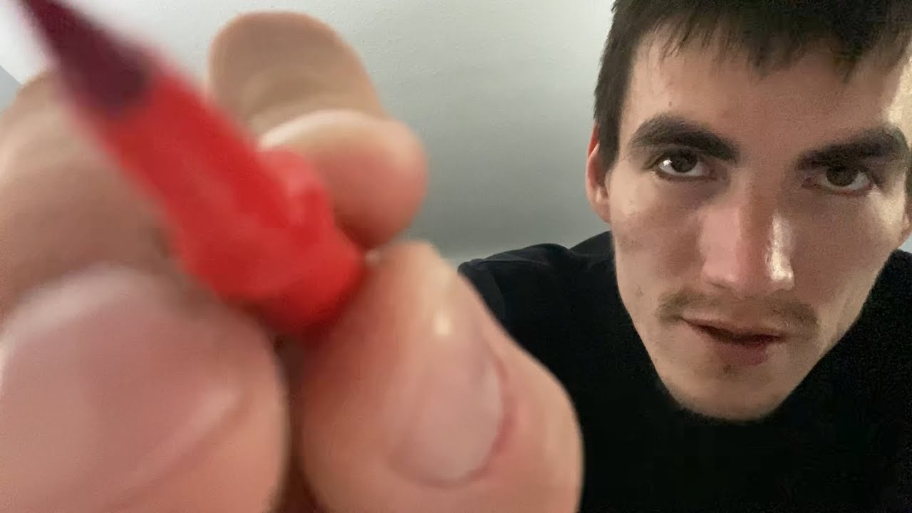 ASMR-визуальное отслеживание контуров лица и разговоры