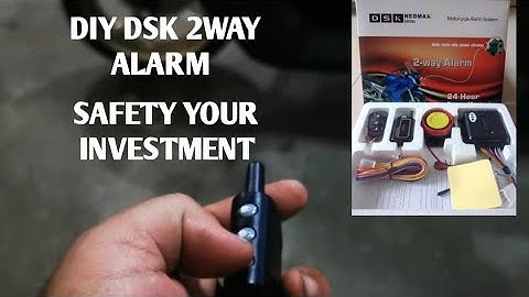 DSK NMAX 2 WAY ALARM DIY