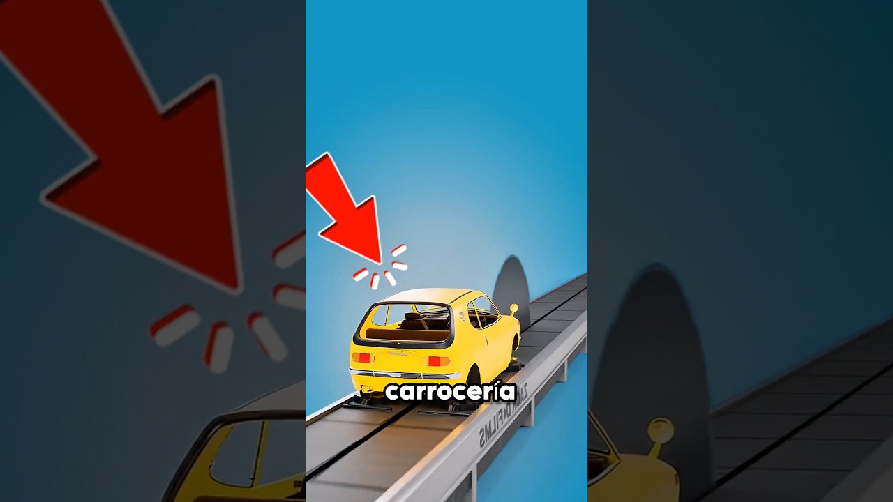Así hicieron que un automóvil se partiera en dos 😳🚗