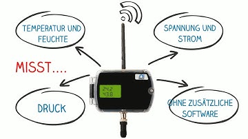 zED-P Wireless-Temperatursensor von OMEGA