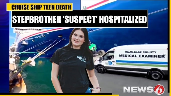 Court hearing: Stepbrother 'suspect' hospitalized after Anna Kepner's death on cruise ship - YouTube
