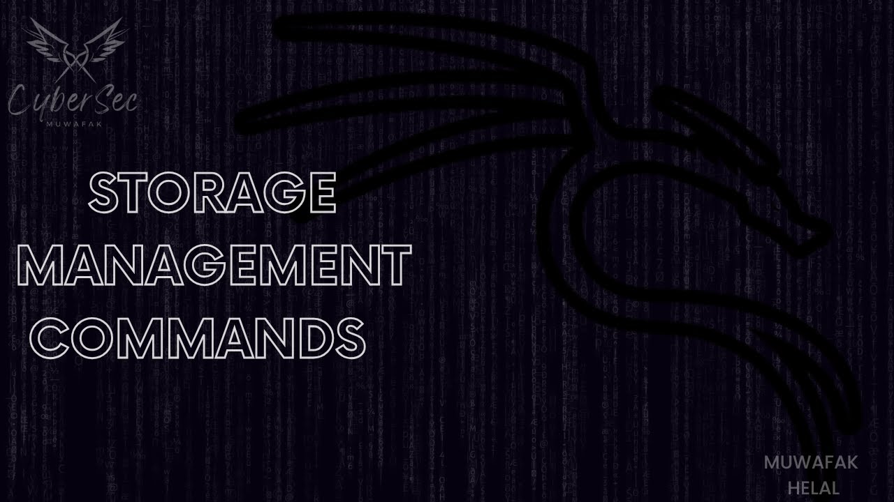 34 - Storage Management Commands Part1 - Linux course in Arabic - YouTube