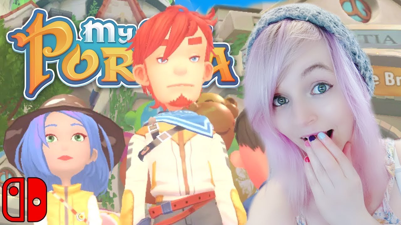 🎮 Hanging Out With Arlo! ️ My Time At Portia Nintendo Switch Part 6 🎂