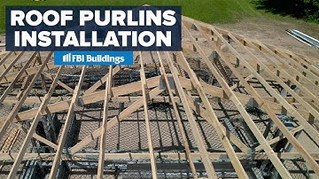 Pole Barn Roof Purlins: Installation Options
