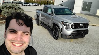 ALL NEW 2024 Tacoma TRD SPORT 4X4 in Celestial Silver Metallic