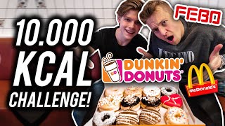 10,000 CALORIE CHALLENGE ft SUBSCRIBER!