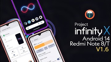 Project Infinity X 1.6 Based on Android 14 for Redmi Note 8/T | Detailed Review | RandomRepairs
