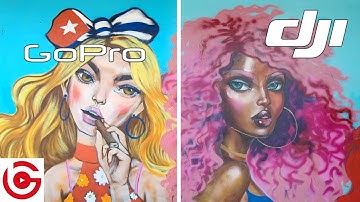 DJI OSMO ACTION vs GOPRO HERO 7 - Side by Side COMPARISON