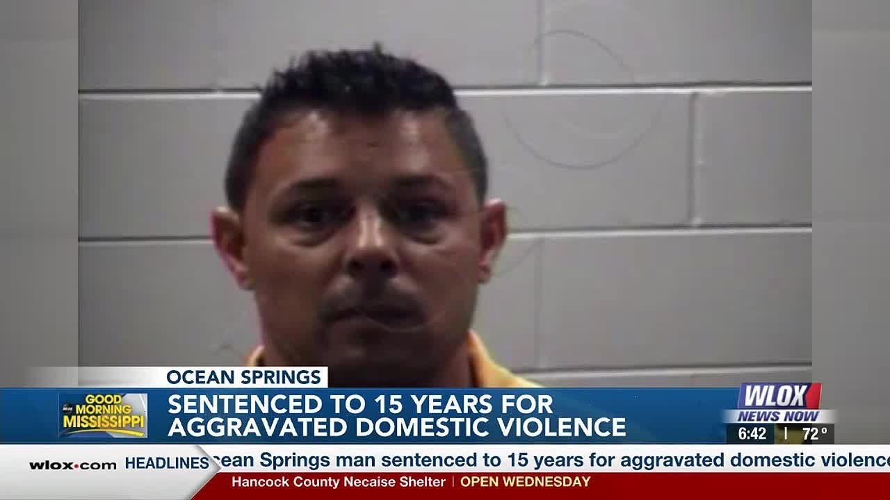 Ocean Springs man sentenced to 15 years for aggravated domestic ...