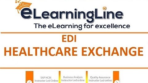 EDI Health Insurance Exchange (HIX) | EDI Tutorial by eLearningLine @ 848-200-0448
