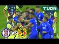 ¡QUÉ AGARRÓN! Se arma la bronca | Cruz Azul 0-0 América | Guard1anes 2020 Liga BBVA MX - J12 | TUDN