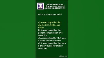 2 C and DS Technical MCQs | Infotech Computers | DR.S.Prem Kumar |Ph:- 6302358106 , 08518221221